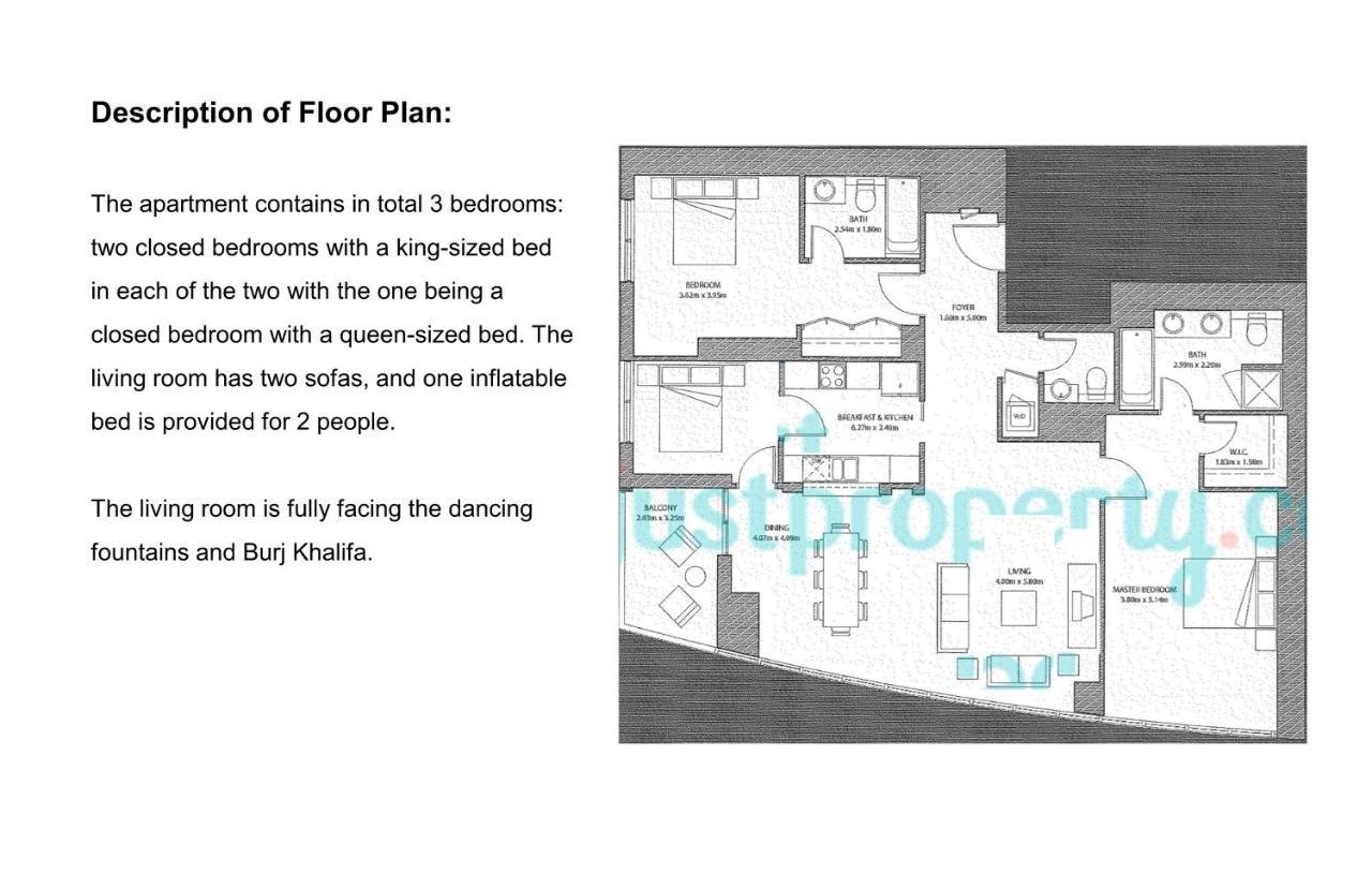 Elite Royal Apartment - Full Burj Khalifa & Fountain View - Premium Dubai Exterior foto