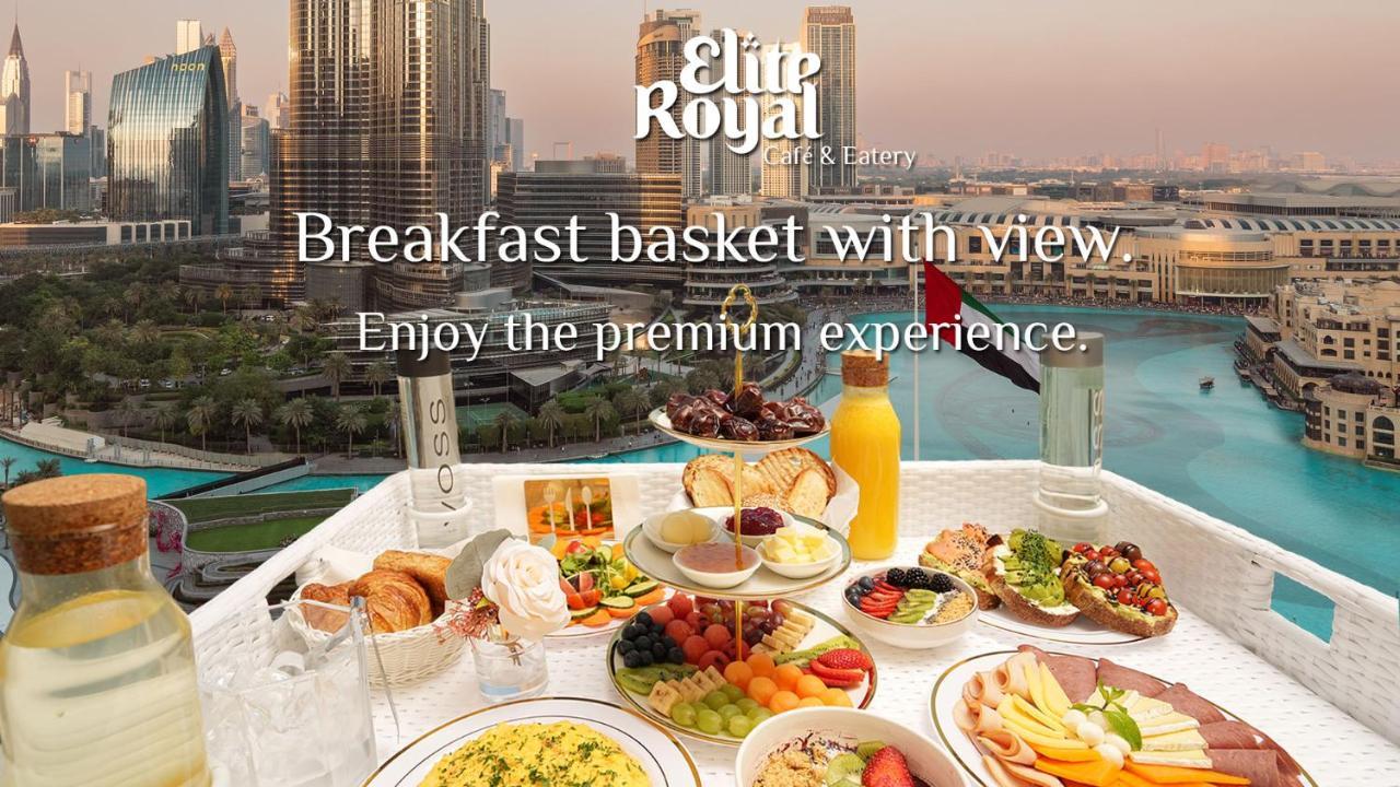 Elite Royal Apartment - Full Burj Khalifa & Fountain View - Premium Dubai Exterior foto